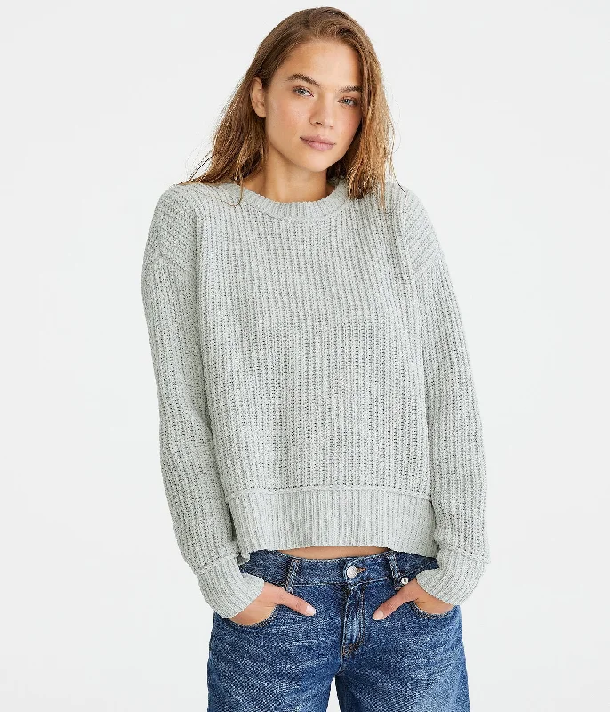 Aeropostale Chenille Crew Sweater