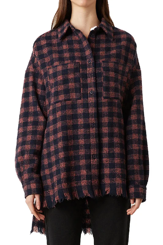 Anna Parma Plaid Shacket