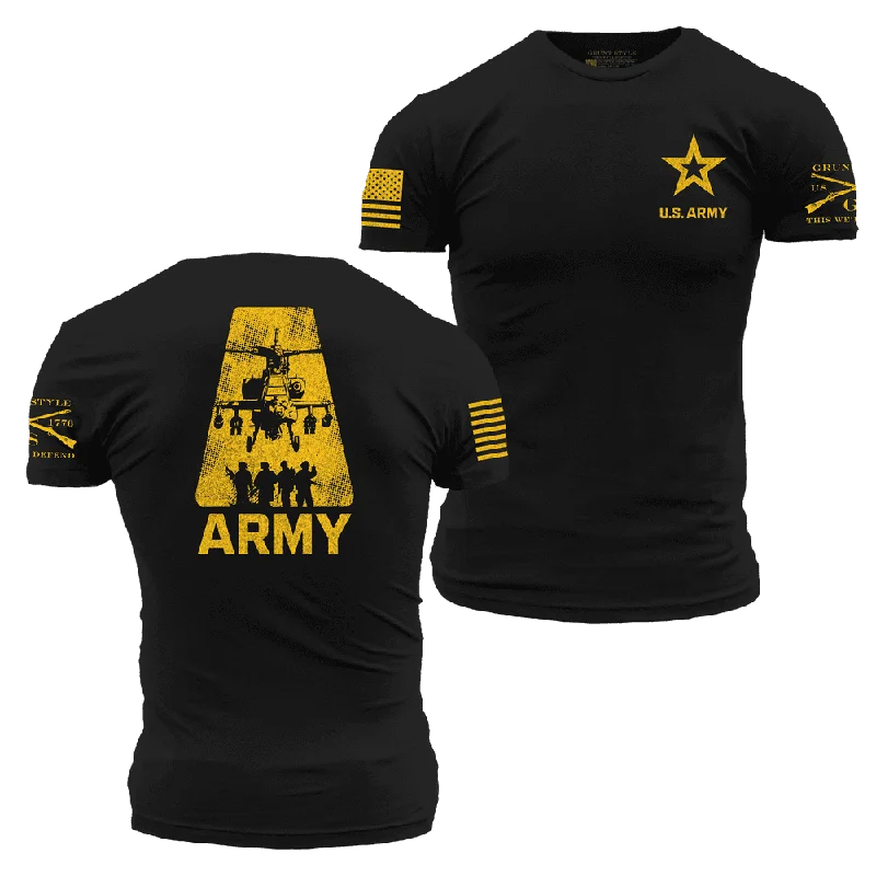 Army A-Team T-Shirt - Black