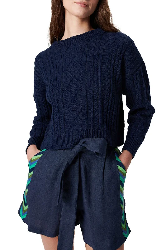 Janis Navy Sweater