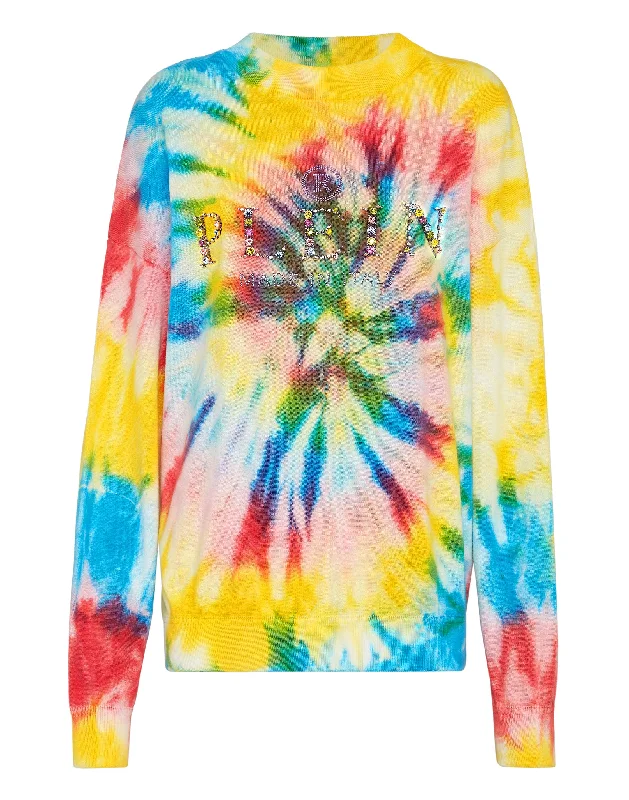 Pullover Round Neck LS  Tie dye