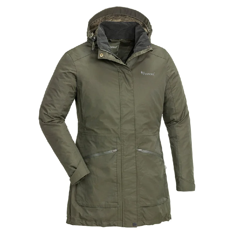 Women's Parka Wilda moss green