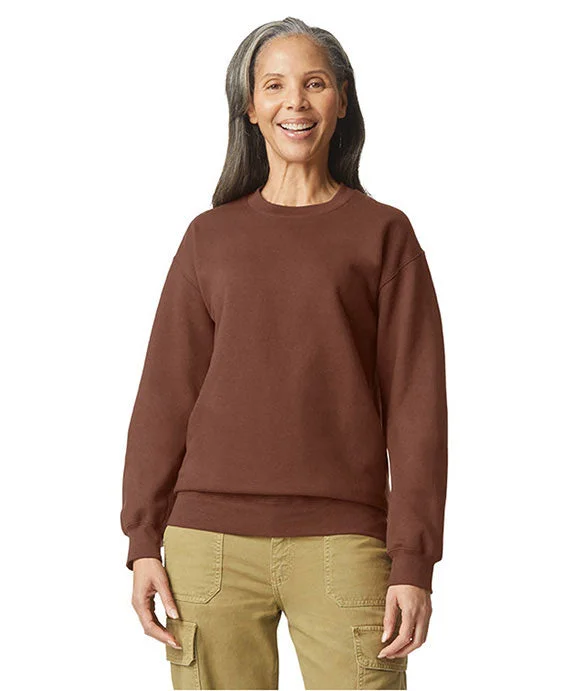 SF000 - Gildan Adult Softstyle® Fleece Crew Sweatshirt | Cocoa