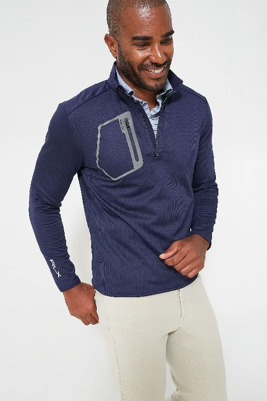 Luxury Performance Jersey Knit 1/4 Zip Pullover