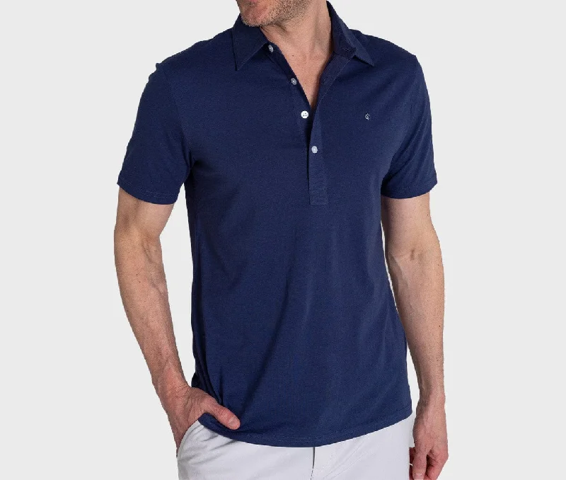 Slim Fit Top-Shelf Range Polo - Navy Blue