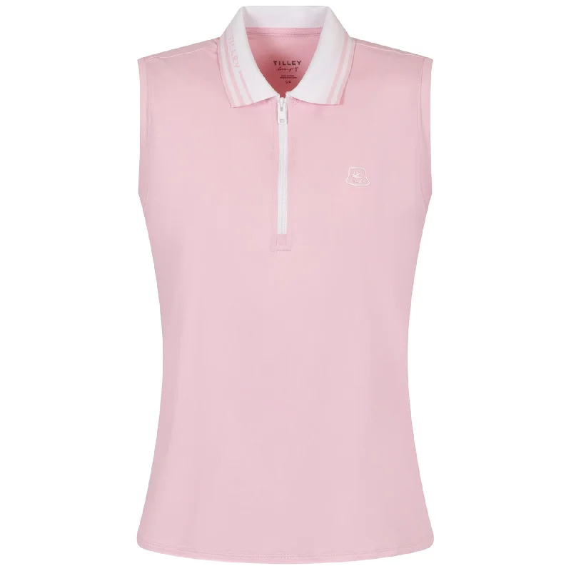 Womens SL Polo Pink - AW24